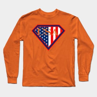 Super P USA Long Sleeve T-Shirt